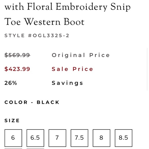 Cavenders Cowgirl Boots - Picture 12 of 12